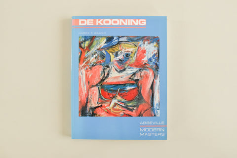 Vintage William De Kooning Book by Harry F. Gaugh
