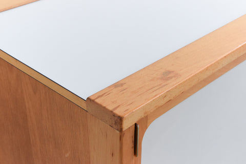 Vintage Wood and Melamine Sideboard Possibly Terrence Conran for Habitat