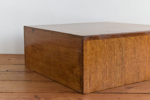 Vintage Wooden Double Filing Drawer Unit by Advance Systems