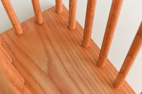 Vintage Wooden Magazine Rack Possibly by Habitat