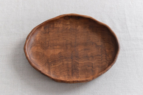 Vintage Wooden Platter / Dish