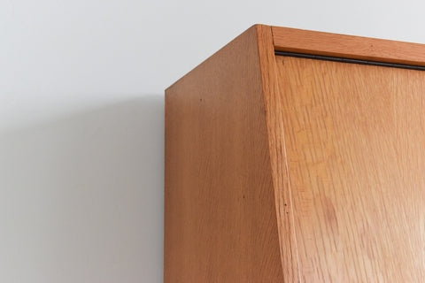 Vintage Wooden Solicitor's Cabinet / Shelving