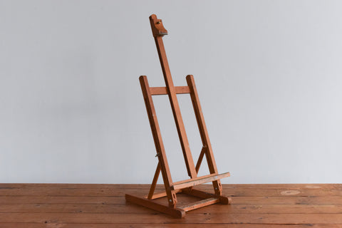 Vintage Wooden Tabletop Easel by Daler