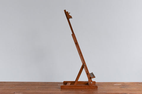 Vintage Wooden Tabletop Easel by Daler
