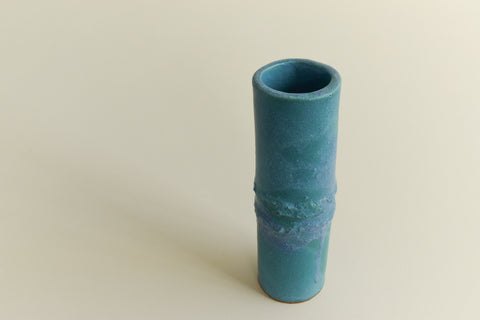 Vintage Studio Pottery Sculptural Vase by Potter Jean Stanton