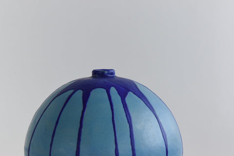 Vintage Studio Pottery Sculptural Stem Vase by Potter Jean Stanton