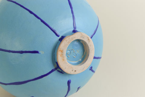 Vintage Studio Pottery Sculptural Stem Vase by Potter Jean Stanton