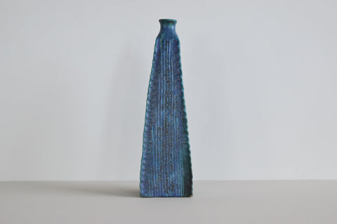 Vintage Studio Pottery Sculptural Stem Vase by Potter Jean Stanton