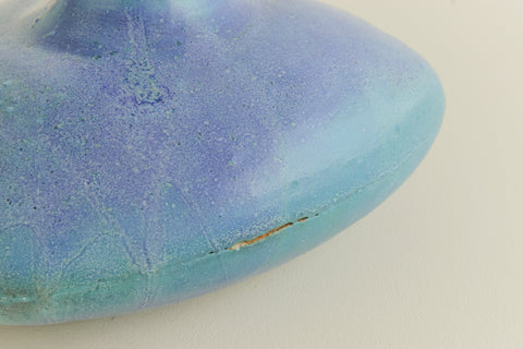 Vintage Studio Pottery Sculptural Vase by Potter Jean Stanton