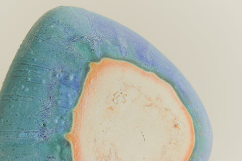 Vintage Studio Pottery Sculptural Vase by Potter Jean Stanton