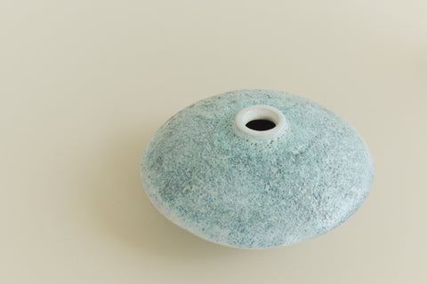 Vintage Studio Pottery Sculptural Vase by Potter Jean Stanton