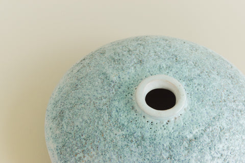 Vintage Studio Pottery Sculptural Vase by Potter Jean Stanton