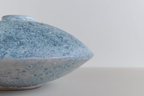 Vintage Studio Pottery Sculptural Vase by Potter Jean Stanton