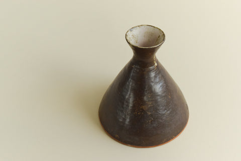 Vintage Studio Pottery Sculptural Vase by Potter Jean Stanton