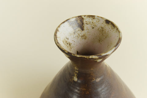 Vintage Studio Pottery Sculptural Vase by Potter Jean Stanton