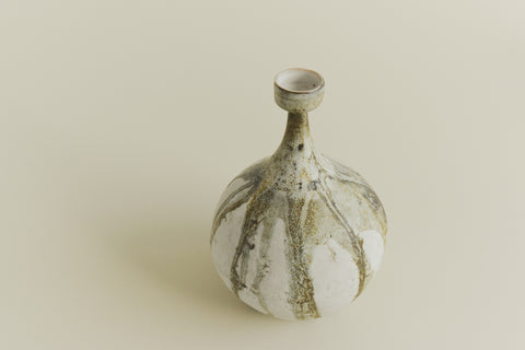 Vintage Studio Pottery Sculptural Vessel by Potter Jean Stanton