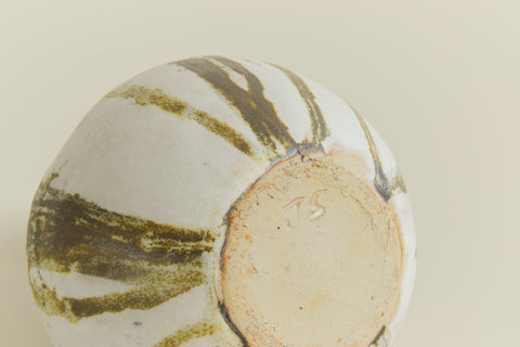 Vintage Studio Pottery Sculptural Vessel by Potter Jean Stanton