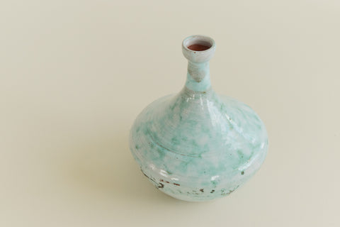 Vintage Studio Pottery Stem Vase by Potter Jean Stanton