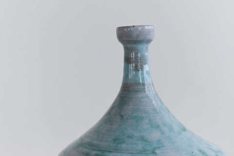 Vintage Studio Pottery Stem Vase by Potter Jean Stanton