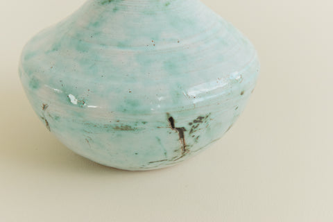 Vintage Studio Pottery Stem Vase by Potter Jean Stanton