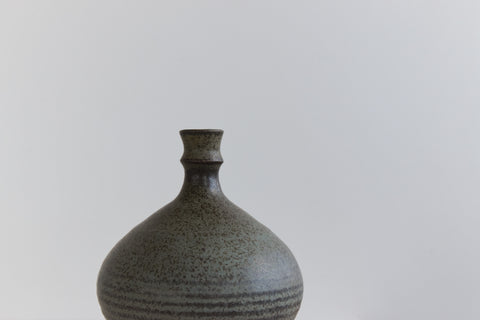 Vintage Studio Pottery Stem Vase by Potter Jean Stanton