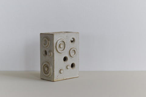 Vintage Studio Pottery Sculptural Vessel by Potter Jean Stanton