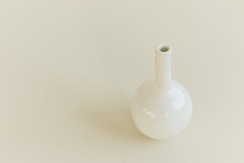 Vintage Studio Pottery Stem Vase by Potter Jean Stanton