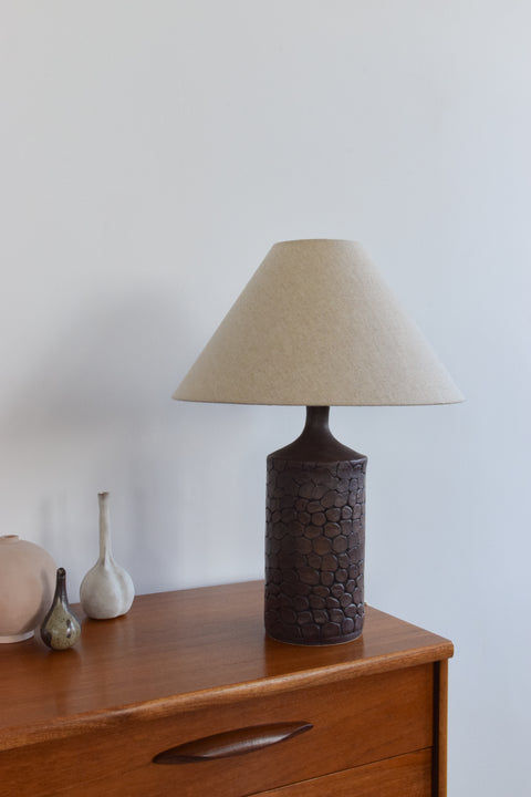 Vintage Studio Pottery Table Lamp Base by Potter Jean Stanton