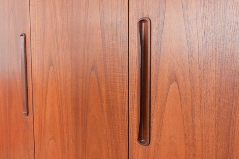 Vintage Triple Teak Fresco Wardrobe by G Plan