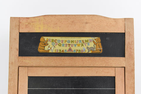Vintage Double Sided A-Frame Easel / Chalkboard