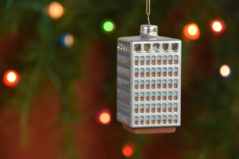 Christmas Tree Bauble / Ornament of Carlisle's Civic Centre
