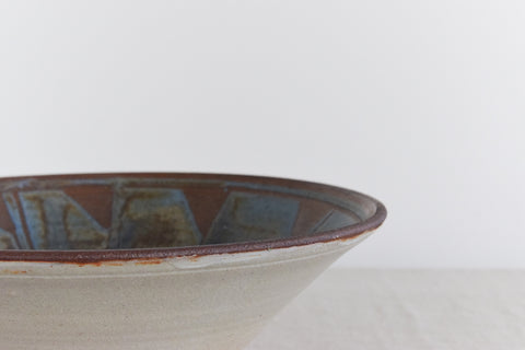 Vintage Ceramic Bowl by Judith Valentine