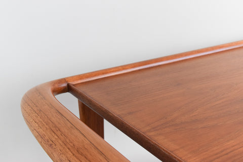 Vintage 1960s Danish Teak Drinks Trolley by Niels Otto Møller for J.L. Møllers