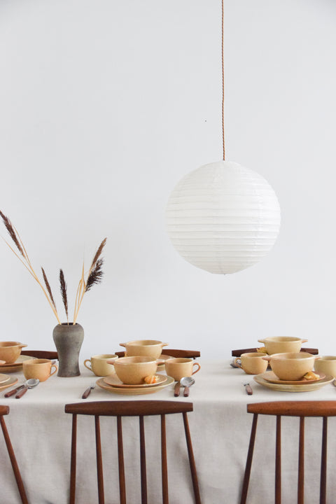 Group Photograph of French Stoneware Crockery