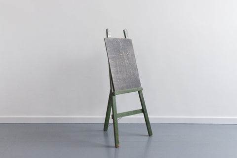 Vintage Children's Rustic Wooden Blackboard / Easel