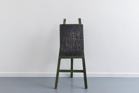 Vintage Children's Rustic Wooden Blackboard / Easel