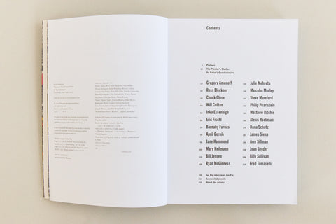 Inside the Painter’s Studio Book by Joe Fig