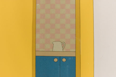 Vintage Original Screen Print by Jeffery Edwards dated 1970