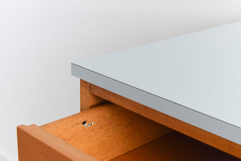 Vintage Frank Guille for Kandya 'Trimma' Wood and Formica Kitchen Unit