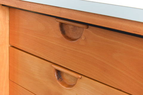 Vintage Frank Guille for Kandya 'Trimma' Wood and Formica Kitchen Unit