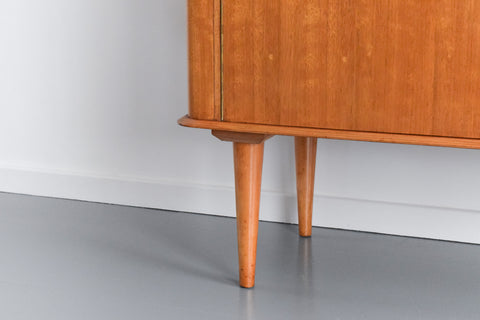 Vintage Rare Oak and Beech 1950s Sideboard by Alphons Loebenstein for Meredew