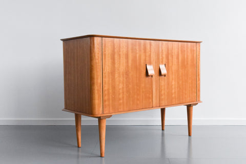 Vintage Rare Oak and Beech 1950s Sideboard by Alphons Loebenstein for Meredew