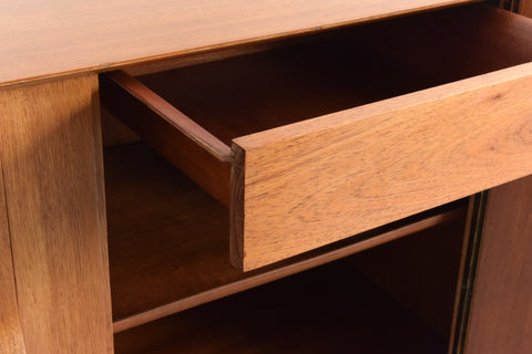 Vintage Rare Oak and Beech 1950s Sideboard by Alphons Loebenstein for Meredew