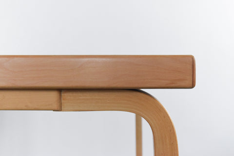 Vintage White Laminate Top Table by Alvar Aalto for Artek