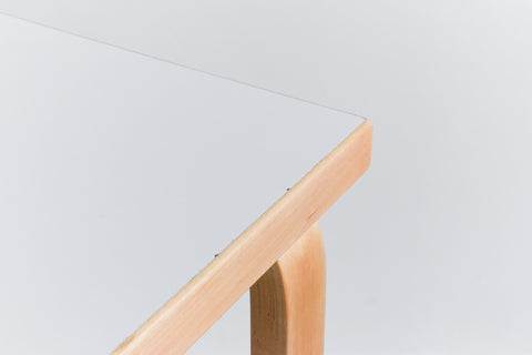 Vintage White Laminate Top Table by Alvar Aalto for Artek
