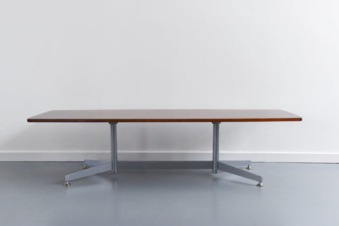 Rare Vintage Rosewood Coffee Table 1960s by Ward Bennett for Lehigh Co.