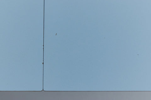 Rare Vintage Frank Guille for Kandya Blue Formica Kitchen Table