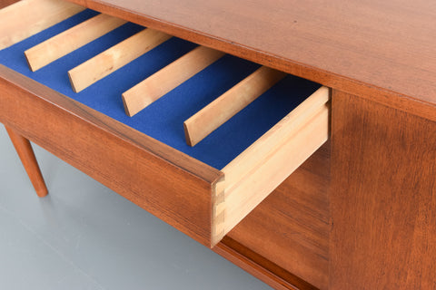 Vintage Teak 'Trio' Sideboard by Nils Jonsson for Troeds