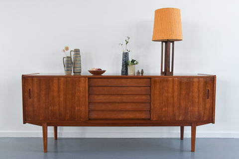 Vintage Teak 'Trio' Sideboard by Nils Jonsson for Troeds