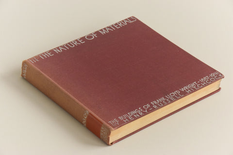 Vintage 1942 In The Nature Of Materials The Buildings of Frank Lloyd Wright Book by Henry-Russell Hitchcock